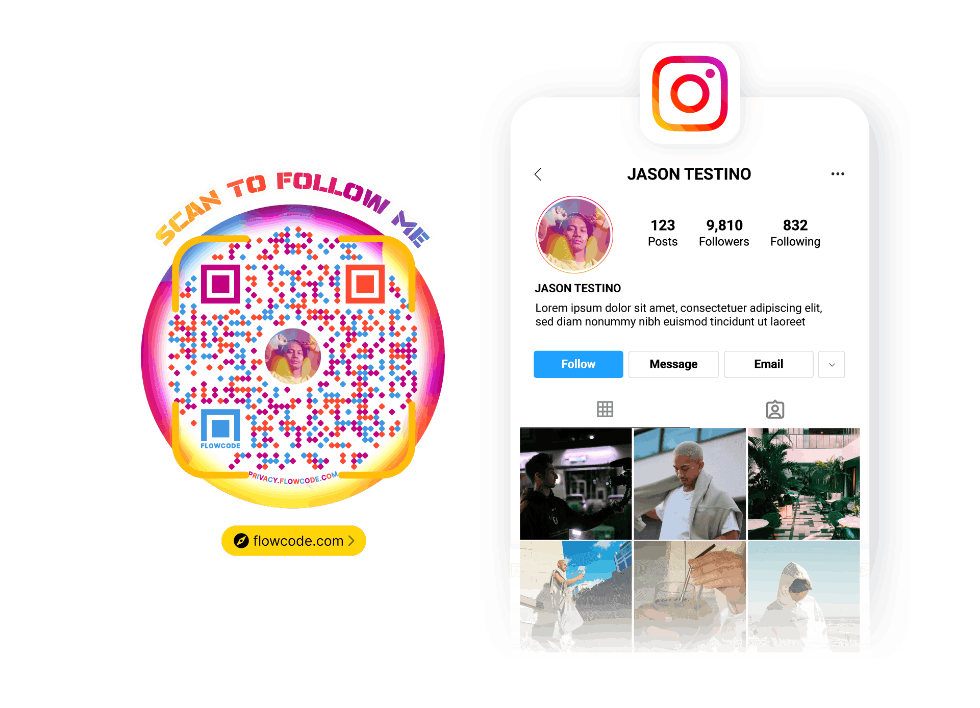 QR codes for influencers