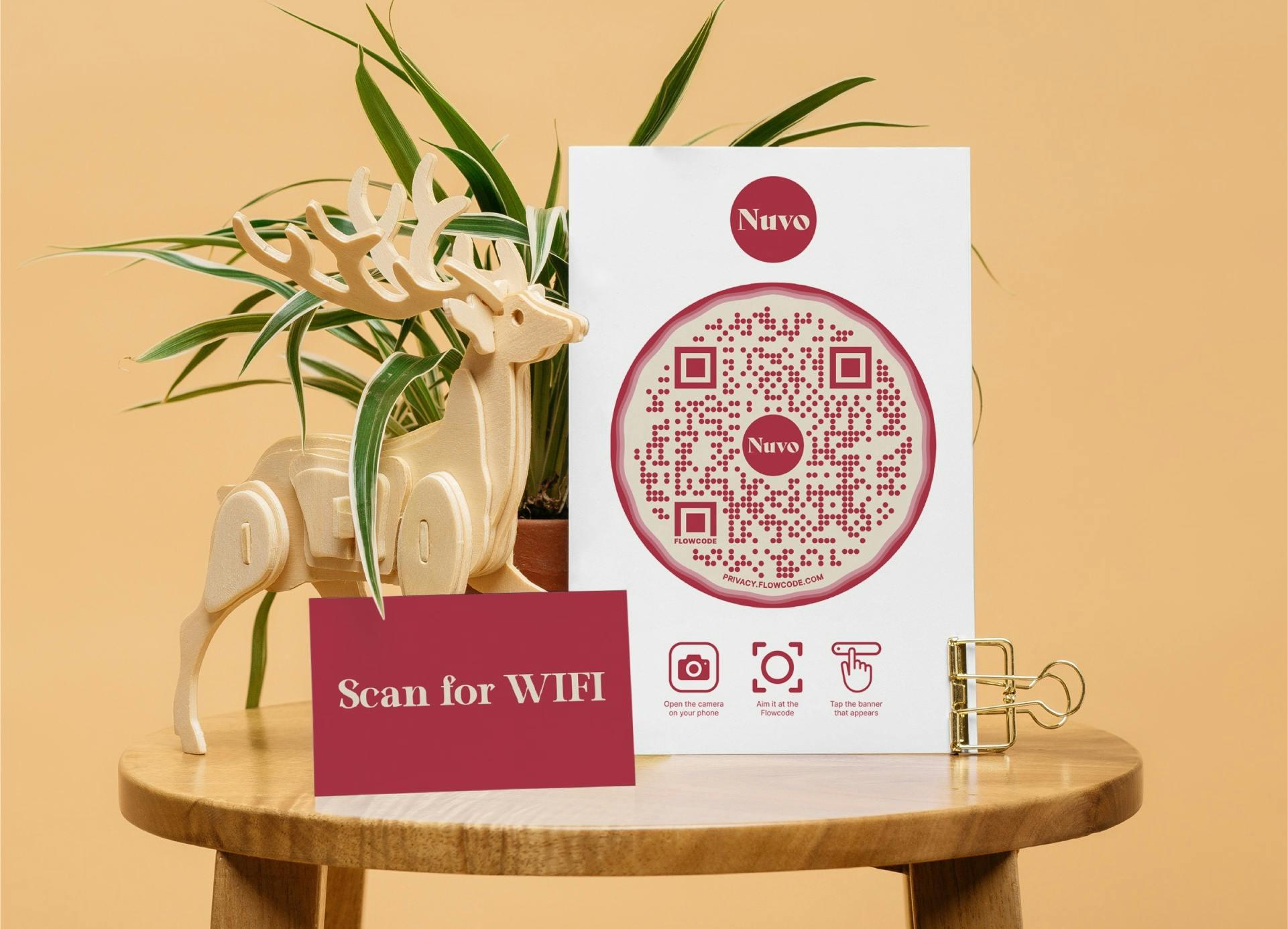 QR codes for wifi