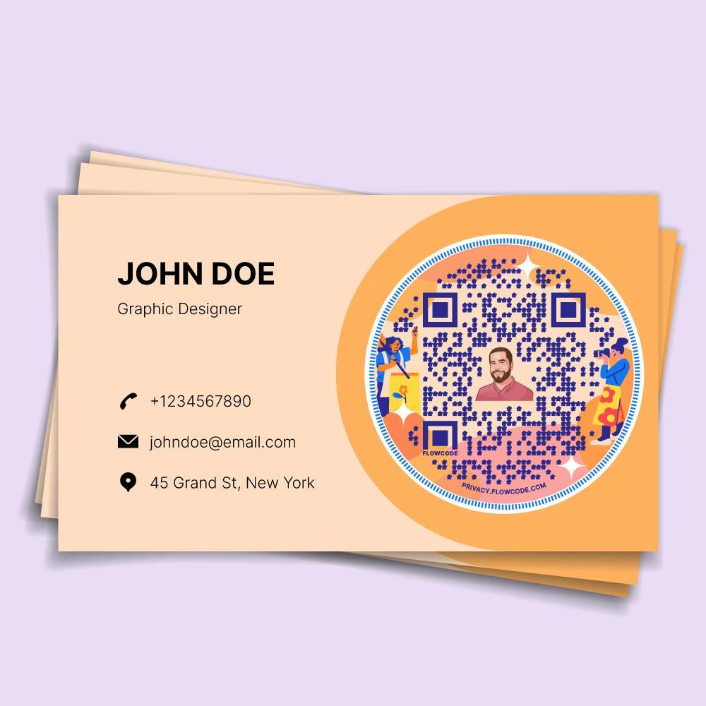 QR codes for business cards