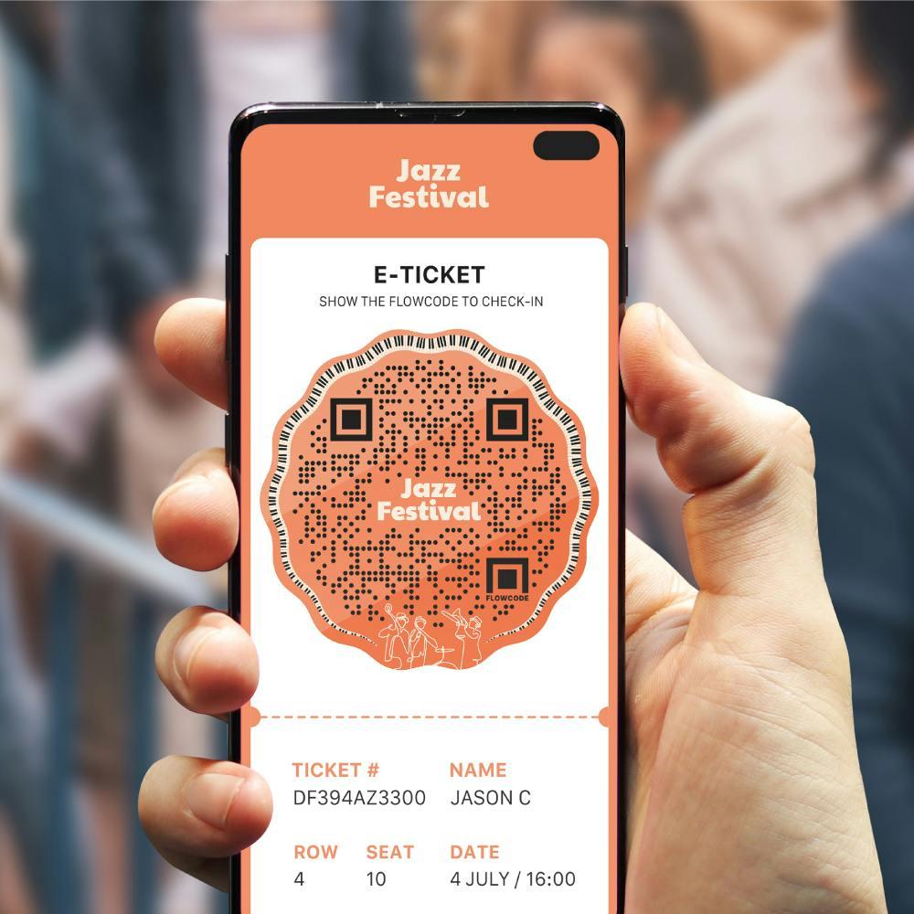 QR codes for live events