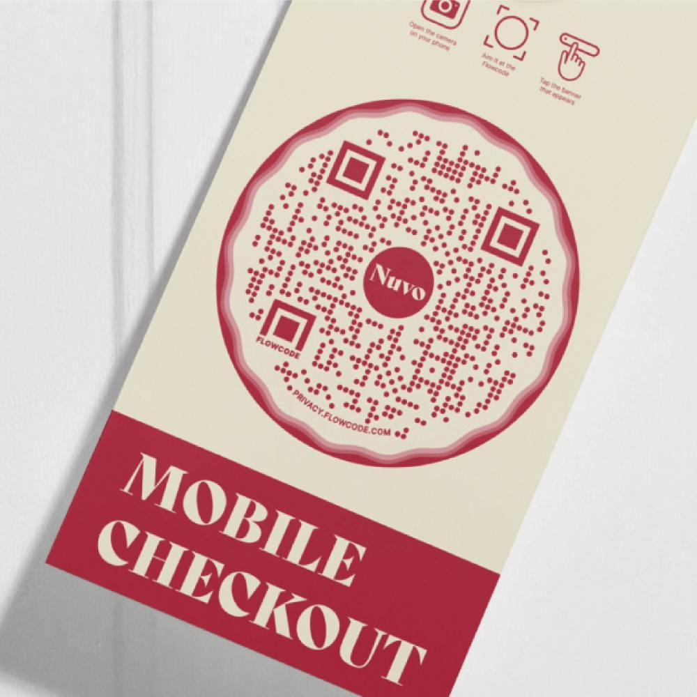 QR codes for WiFi and check-in